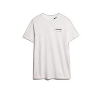 Superdry British Design Relaxed Fit Short Sleeve T-shirt Blanc XL Homme