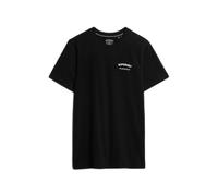 Superdry British Design Relaxed Fit Short Sleeve T-shirt Noir L Homme