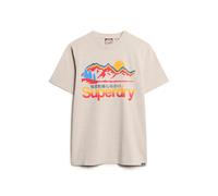 T-shirt Superdry Cl Great Outdoors Graphic Beige S
