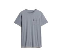 T-shirt Superdry Classic Essential Pocket Bleu M