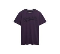 Superdry Heritage Brand Relaxed Fit Short Sleeve T-shirt Violet S Homme
