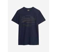 T-shirt Superdry Classic Vintage Logo à manches courtes bleu marine. - S