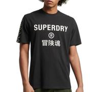 Superdry Code Core Sport Short Sleeve T-shirt Noir S Homme