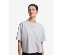 T-shirt Superdry Code Tech Oversized Boxy manche courte gris clair femme - XXS