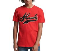 Superdry Vintage Collegiate Short Sleeve T-shirt Rouge S Homme