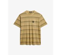 T-shirt Superdry Contrast Stripe Pocket Jaune 2XL