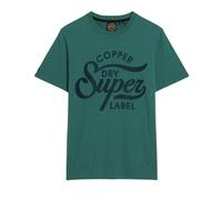 Superdry Copper Label Script Short Sleeve T-shirt Vert XL Homme