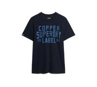 Superdry Copper Label Workwear Short Sleeve T-shirt Bleu M Homme