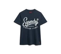Superdry Copper Label Workwear Short Sleeve T-shirt Noir S Homme