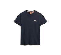 Superdry Essential Contrast Embroidered Short Sleeve T-shirt Bleu M Homme