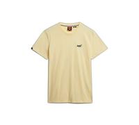 Superdry T-shirt Essential logo brodé manches courtes Jaune XL Homme