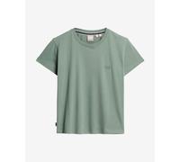 T-shirt Superdry Essential Logo 90s short sleeve green woman. - XXS