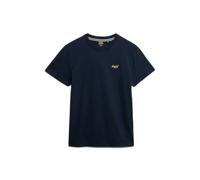 Superdry T-shirt Essential Logo brodé manches courtes Bleu S Homme