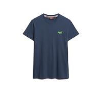 Superdry T-shirt Essential manches courtes Logo brodé Bleu 2XL Homme