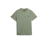 Superdry Essential Logo Embroidered Short Sleeve T-shirt Vert L Homme