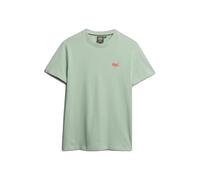 Superdry Essential Logo Embroidered Short Sleeve T-shirt Vert L Homme