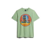 Superdry Gasoline Workwear Short Sleeve T-shirt Vert M Homme