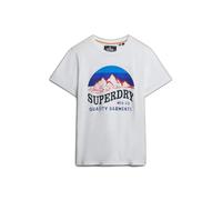 T-shirt Superdry Great Outdoors Relaxed Blanc XL