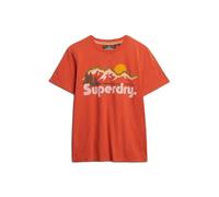 Superdry Great Outdoors Relaxed Fit Short Sleeve T-shirt Orange S Homme