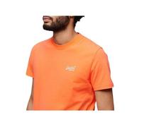 T shirt Superdry Homme Essential Logo Orange Coton XL