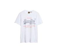 Superdry Vl Heritage Relaxed Short Sleeve T-shirt Blanc 2XL Homme
