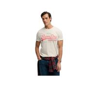 T shirt Superdry Homme Tendance Visuel Blanc Coton L