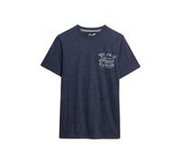 Superdry Industrial Relaxed Fit Short Sleeve T-shirt Bleu XL Homme