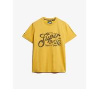 T-shirt Superdry Industry Worker Jaune 3XL