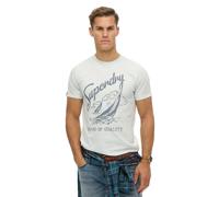 Superdry Lo-fi Dockside Short Sleeve T-shirt Bleu M Homme