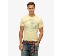 Superdry Lo-fi Outdoor Mono Relaxed Short Sleeve T-shirt Jaune S Homme