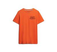 Superdry T-shirt Lo‑Fi Outdoors Relaxed Coupe relaxed manches courtes Rouge S Homme