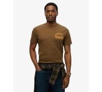 Superdry T-shirt Copper Label Relaxed Homme Marron Taille M