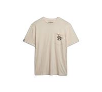T-shirt Superdry Merchant Graphic Blanc M