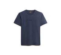 T-shirt Superdry Micro Logo Bleu S