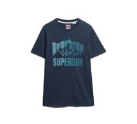 T-shirt Superdry Mountain Rainbow Bleu S