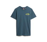 Superdry Mountain Relaxed Fit Short Sleeve T-shirt Bleu M Homme
