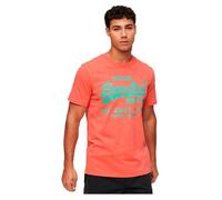 T-shirt - SUPERDRY - Neon Vintage Logo - Manches courtes - Col arrondi - 100% Coton XL
