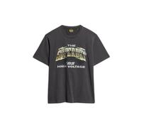 Superdry 70s Rock Graphic Band Short Sleeve T-shirt Gris S Homme
