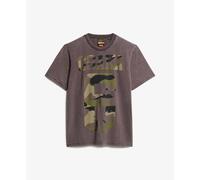 Superdry Osaka Loose Short Sleeve T-shirt Marron L Homme
