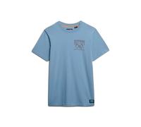 Superdry Outdoors Mountain Relaxed Fit Short Sleeve T-shirt Bleu S Homme
