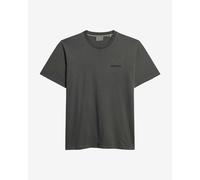 T-shirt Superdry Overdyed Logo à manches courtes gris foncé. - S