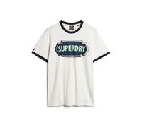 T-shirt Superdry Ringer Workwear Blanc 2XL