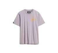Superdry & Co T-Shirt violet / orange, Taille M