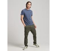 T-shirt Superdry Vintage Logo en coton bio Bleu S