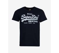 T-shirt Superdry Vintage Logo manche courte bleu gris - S