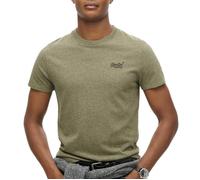 Superdry T-shirt Essential – logo brodé, manches courtes – vert XL homme