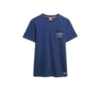 Superdry Vintage Prep Pocket Relaxed Fit Short Sleeve T-shirt Bleu 2XL Homme