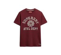 Superdry Vintage Prep Relaxed Fit Short Sleeve T-shirt Rouge XL Homme
