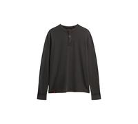 T-shirt Superdry Vintage Textured Grandad LS Hommes