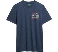 Superdry T-shirt Vintage Workwear Relaxed manches courtes Gris M Homme